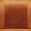 Ver mais imagens de Poltrona Moderna Aconchegante para Sala de Jantar Pés de Madeira Reforçado Tecido Veludo Resistente