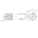 Ver imagem 5 de Motor Elétrico Trifásico Weg 1.5 Cv 4p L80 220/380/440v C/ 12 Term 60hz B14d Waf1