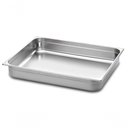 Ver imagem 3 de Kit 2 Cubas Gastronomica Inox 1-1x100mm com Tampas Brasinox