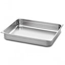 Ver imagem 2 de Kit 2 Cubas Gastronomica Inox 1-1x100mm com Tampas Brasinox