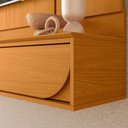 Ver imagem 4 de Painel para Tv 65'' Aura com 2 Portas Deslizantes - Cinamomo Madetec