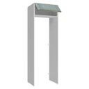 Ver imagem 5 de Porta-geladeira 73 Cm 1 Porta Basculante Branco/cinza Lux Madesa