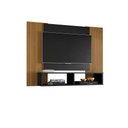 Ver imagem 2 de Painel Sala Navi para Tv até 48 Pol. Preto Fosco/ripado