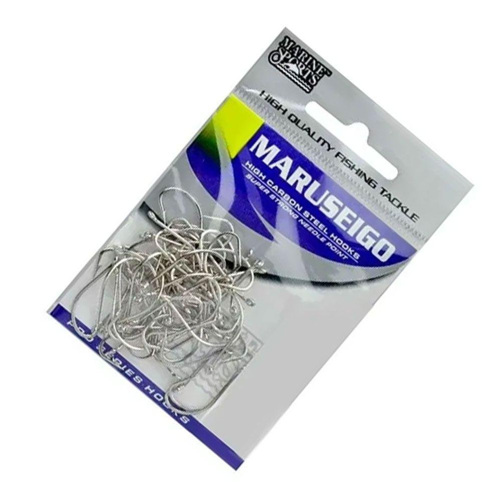 Anzol Maruseigo Nickel Prateado Marine Sports N012 C/50 - 3