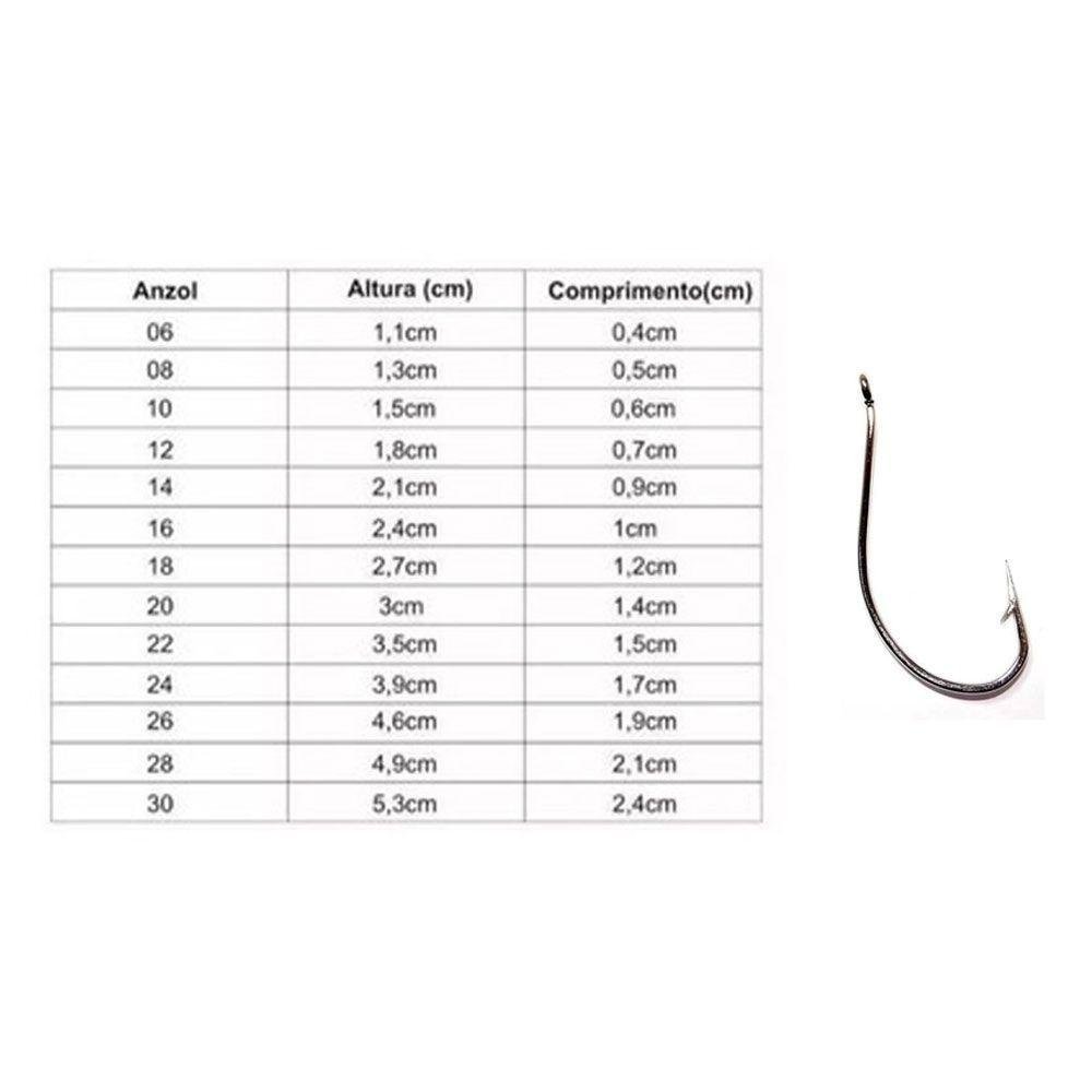 Anzol Maruseigo Nickel Prateado Marine Sports N012 C/50 - 4