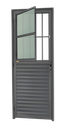 Ver imagem 1 de Porta de Sala Alumínio 80 Dir. L25 V.Boreal Cinza Brimak