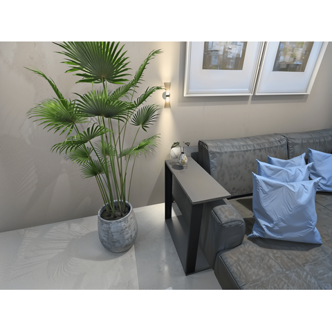 Mesinha Lateral para Sofá Estilo Industrial 100%mdf, Mesa Apoio, Mesa Auxiliar Sofá