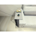Ver imagem 2 de Mesinha Lateral para Sofá Estilo Industrial 100%mdf, Mesa Apoio, Mesa Auxiliar Sofá