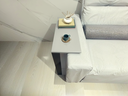 Ver imagem 3 de Mesinha Lateral para Sofá Estilo Industrial 100%mdf, Mesa Apoio, Mesa Auxiliar Sofá