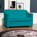Ver imagem 3 de Namoradeira Decorativa para Sala Recepção Manicure Consultório Escritório Mila Suede