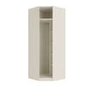 Ver imagem 2 de Guarda Roupa Bend de Canto 45º Mdf 91x240cm Abertura Direita Luna C850