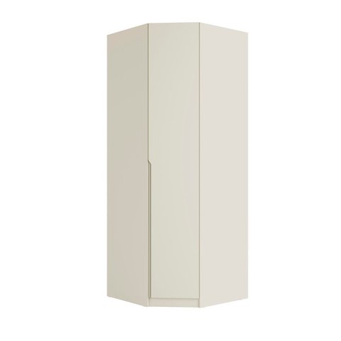 Guarda Roupa Bend de Canto 45º Mdf 91x240cm Abertura Direita Luna C850