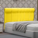 Ver imagem 2 de Cabeceira Madri 100 cm Suede Amarelo