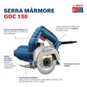 Ver imagem 3 de Serra Mármore Bosch Gdc 150 Titan 1500w 220v - Corte Preciso