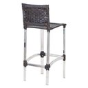 Ver imagem 2 de 5 Banquetas Madri em Alumínio para Edícula Cozinha Balcão Área Trama Original