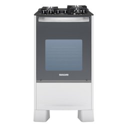 Fogão Master Grill 4 Queimadores Branco Suggar - 5