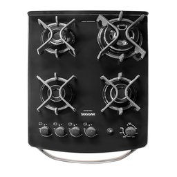 Fogão Master Grill 4 Queimadores Branco Suggar - 9