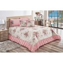 Ver imagem 4 de Kit Cobre Leito La Belle Casal King 07 Peças - Rosa
