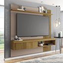 Ver imagem 3 de Painel Suspenso Decorativo Grant Mdf/mdp para Tv até 65 Pol Buriti/fendi G11 - Gran Belo
