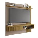 Ver imagem 4 de Painel Suspenso Decorativo Grant Mdf/mdp para Tv até 65 Pol Buriti/fendi G11 - Gran Belo
