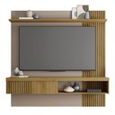 Ver imagem 5 de Painel Suspenso Decorativo Grant Mdf/mdp para Tv até 65 Pol Buriti/fendi G11 - Gran Belo