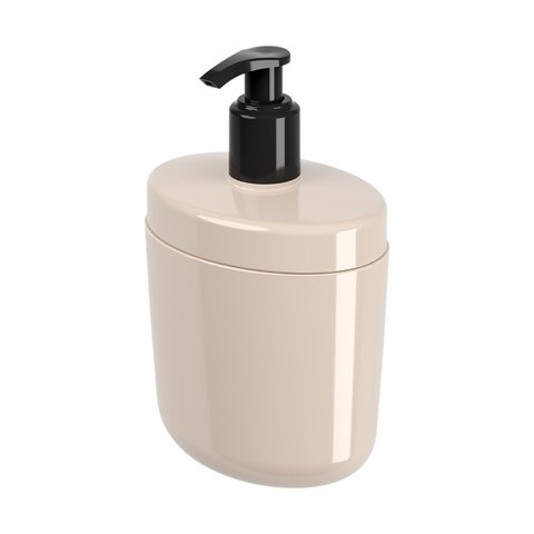 Porta Sabonete Líquido Coza Flora 450 Ml Areia Coast