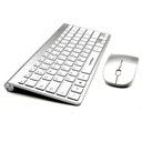 Ver imagem 2 de Kit Teclado e Mouse S/fio Wireless Usb 2.4ghz até 1600dpi Kapbom