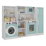 Kit Cozinha de Brinquedo Completa Feita de Mdf com Geladeira e Maquina de Lavar - 3
