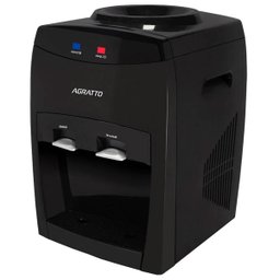 Bebedouro Refrigerado Eletrônico Bivolt Água Gelada Natural Garrafão Galão Preto Agratto Abbp02n-03 - 1