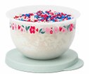 Ver imagem 4 de Kit Tigela Murano 200ml Pétalas Aquamarine Tupperware
