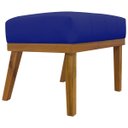 Ver mais imagens de Kit 2 Puffs Decorativos para Sala Firenze Retangular Tecido Sintético