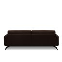 Ver imagem 6 de Sofá Decorativo Thalia 4 Lugares Sala de Estar 270cm Pés em Aço Couro Marrom Chocolate G88 - Gran Be