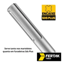 Ver imagem 4 de Misturador de Tinta e Argamassa Encaixe Sds Plus 80x400mm Fertak