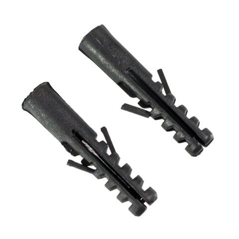 Pacote com 100 Bucha de Fixação Plástico 10mm | Utilimix