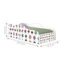 Ver imagem 2 de Mini Cama Fun Futebol Seleção Infantil Com Colchão