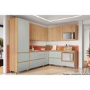 Ver imagem 7 de Módulo Cozinha Nesher Rainha Armário Canto C/ 2portas 92 Cm Nature - Nesher