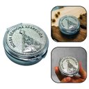 Ver imagem 1 de Teca Porta Hóstia Nossa Senhora Aparecida Prateado