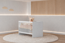 Ver imagem 1 de Berço que Vira Cama com Colchão Candy - Mobibaby