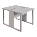 Ver imagem 2 de Plataforma para 2 Lugares Pés em Metal 90cm X 120cm