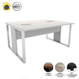 Plataforma para 2 Lugares Pés em Metal 90cm X 120cm - 5