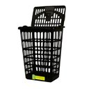 Ver imagem 5 de Cesto Organizador Grande 48L para Roupa Suja Telado Roupeiro Lavanderia Quarto Banheiro