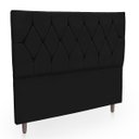 Ver imagem 5 de Cabeceira Estofada para Cama de Casal 160 Athena Suede