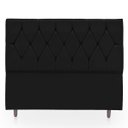 Ver imagem 1 de Cabeceira Estofada para Cama de Casal 160 Athena Suede