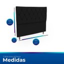 Ver imagem 6 de Cabeceira Estofada para Cama de Casal 160 Athena Suede