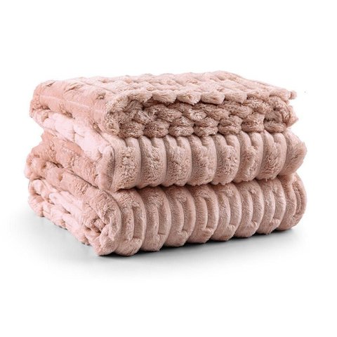 Cobertor Polar Ultrasoft Queen 01 Peça 100% Poliéster - Blush