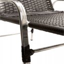 Ver imagem 5 de Kit 2 Espreguiçadeiras Catar e Mesa Garden Confortável para Piscina Trama Original