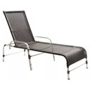 Ver imagem 2 de Kit 2 Espreguiçadeiras Catar e Mesa Garden Confortável para Piscina Trama Original