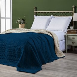 cobertor sherpa avulso queen toque pele de carneiro 240cm x 220cm matelado - 2
