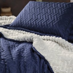 cobertor sherpa avulso queen toque pele de carneiro 240cm x 220cm matelado - 4