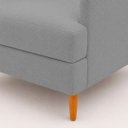 Ver imagem 7 de Kit 2 Poltronas Decorativas Serena para Sala Recepção Escritório Bouclé Premium Luxo Contemporâneas